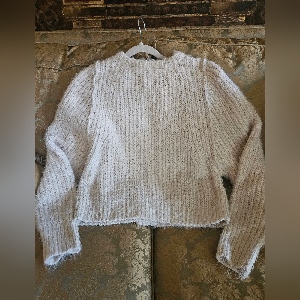 Free People chunky cream dubetti sweater - Picture 4 of 13